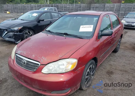 2005 Toyota Corolla Ce из США, поврежденный, VIN 2T1BR32E55C331954